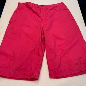 Polo Ralph Lauren Youth Boys chino Pink Shorts with pony logo on back. Sz 20